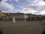 Tibet Guge 03 Tholing 01 Red Temple Buildings In Front